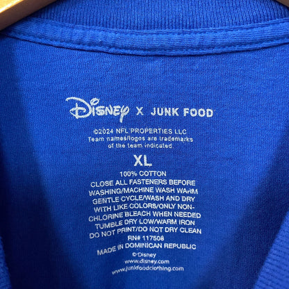 Disney x Junk Food NFL Denver Broncos Mickey Mouse Kick Back T-Shirt XL