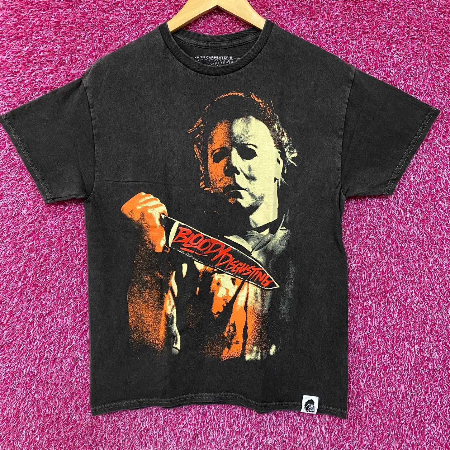 Bloody Disgusting John Carpenter's Halloween Micheal Myers T-Shirt Medium