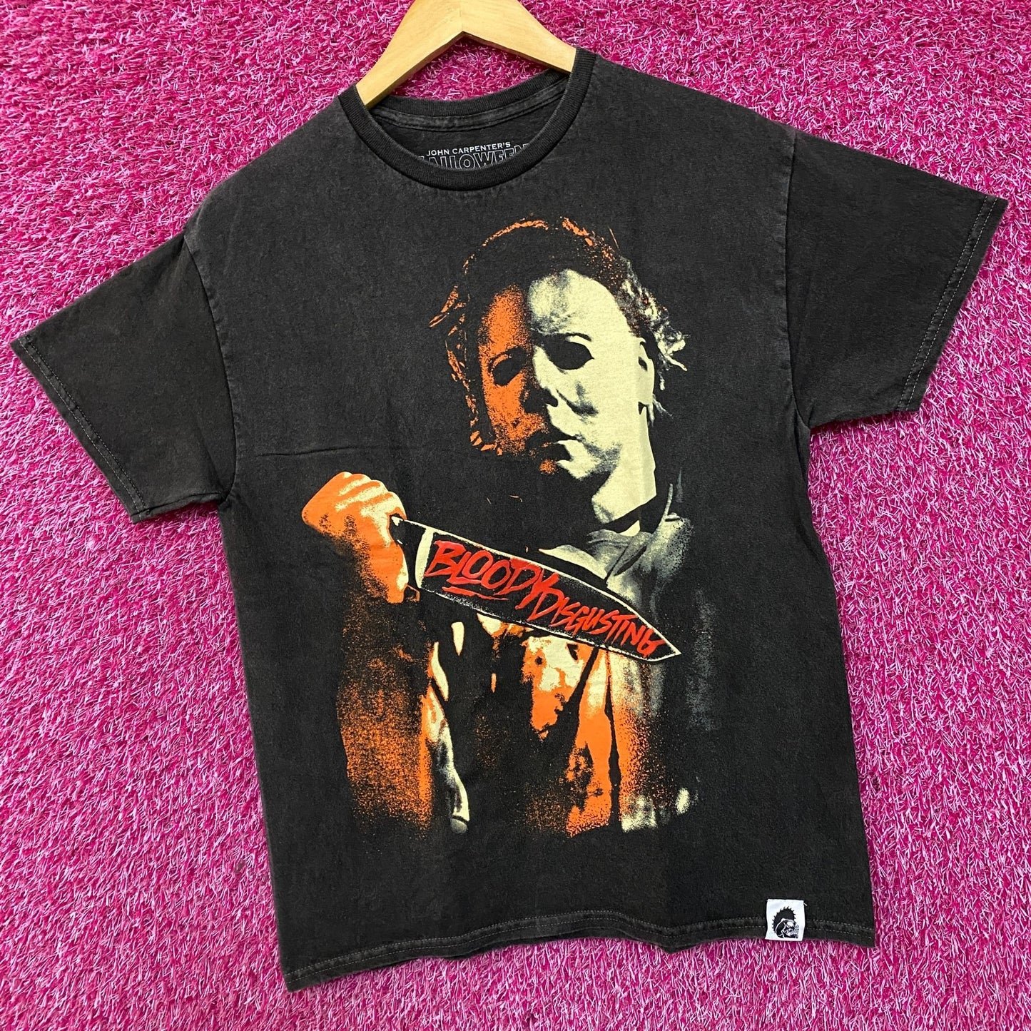 Bloody Disgusting John Carpenter's Halloween Micheal Myers T-Shirt Medium