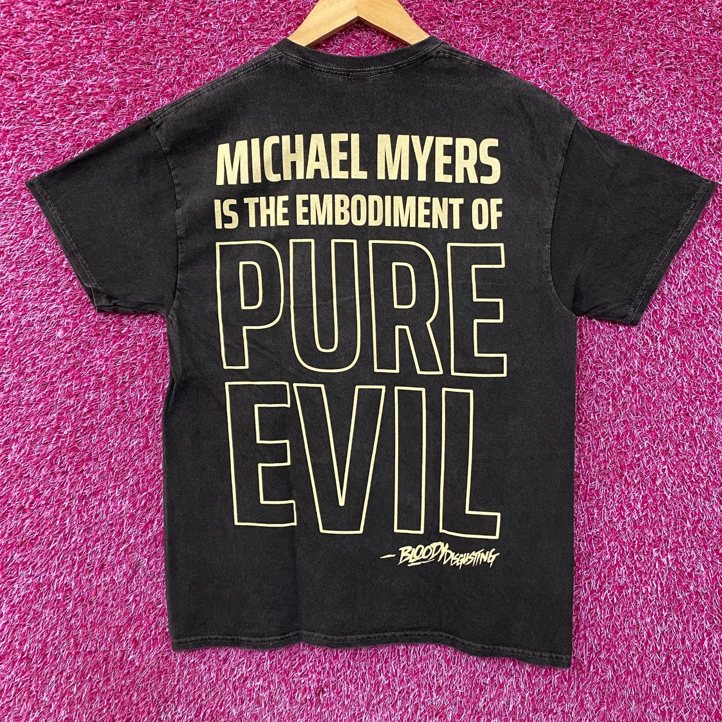 Bloody Disgusting John Carpenter's Halloween Micheal Myers T-Shirt Medium