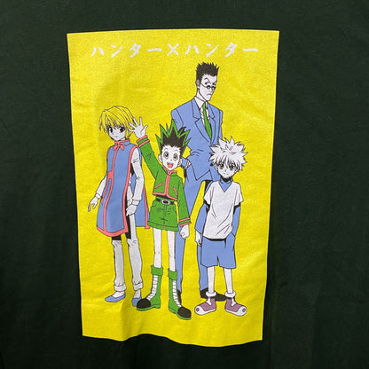 Hunter x Hunter Green anime Tshirt size Extra Large