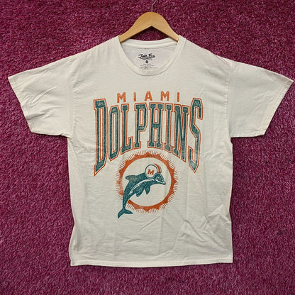 Junk Food Clothing Miami Dolphins White Tshirt size Medium