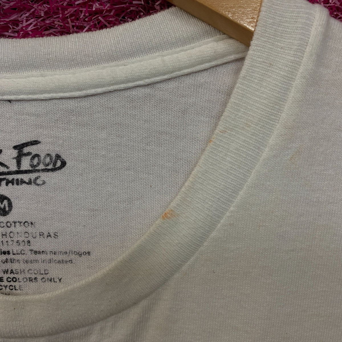 Junk Food Clothing Miami Dolphins White Tshirt size Medium