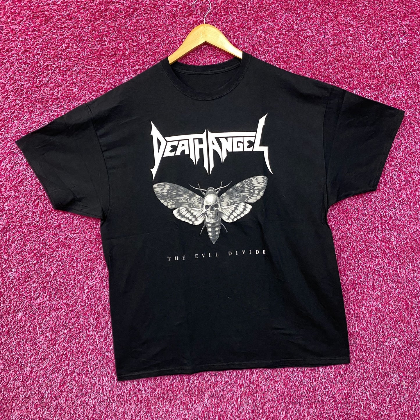 Death Angel The Evil Divide Black T-Shirt XXL