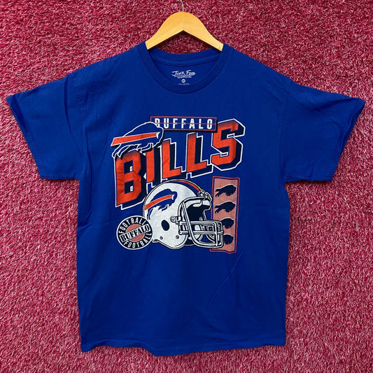 Junk Food Clothing NFL Buffalo Bills Checkdown Flea Market Tee Medium