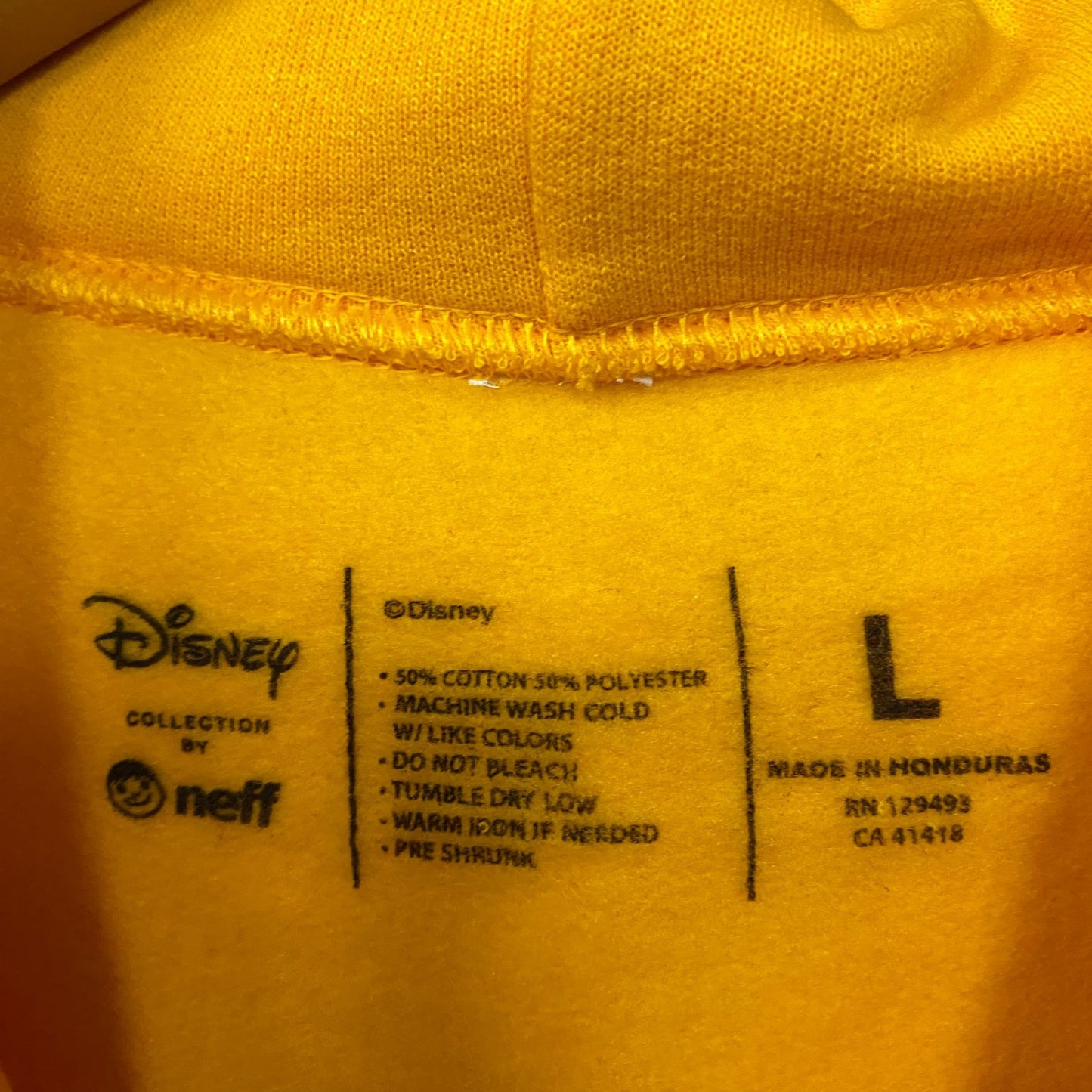 Neff x Mikey Mouse To Many People Grow Up Hoodie Large