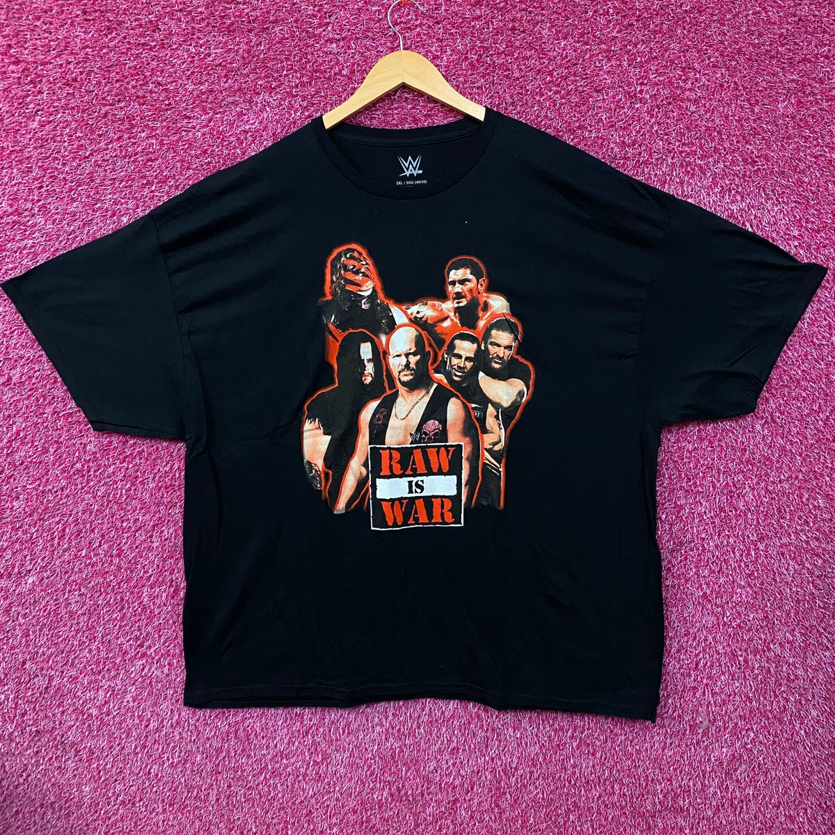 WWE Raw is War 90's Style Wrestling Tshirt size 3XL