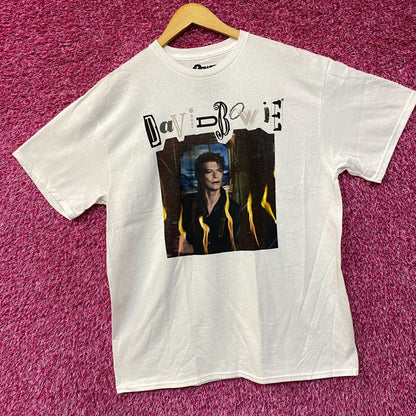 David Bowie Retro Graphic T-Shirt Size Large