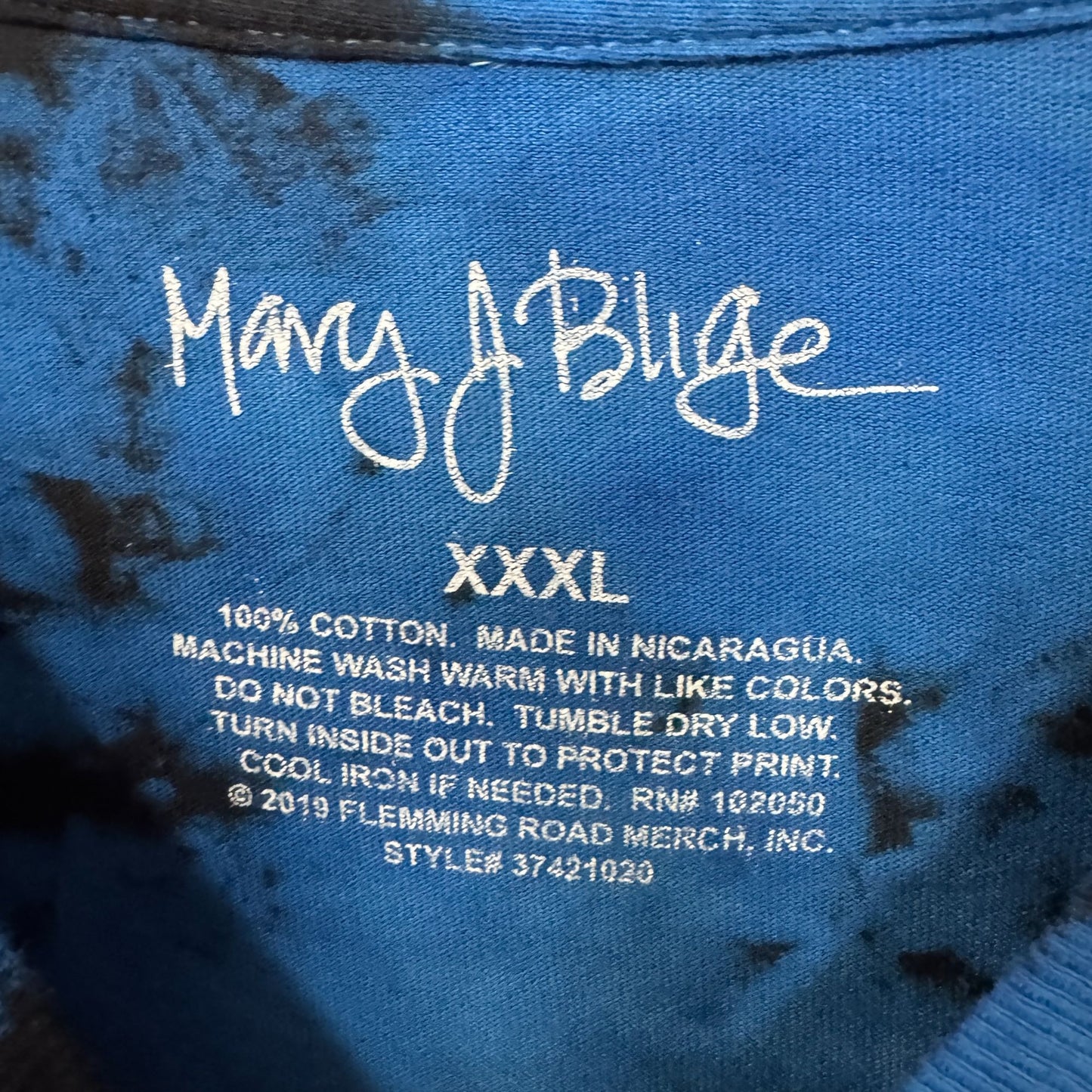 Mary J Blige Whats the 411 Track-listing Hip Hop Dip Dye 3XL