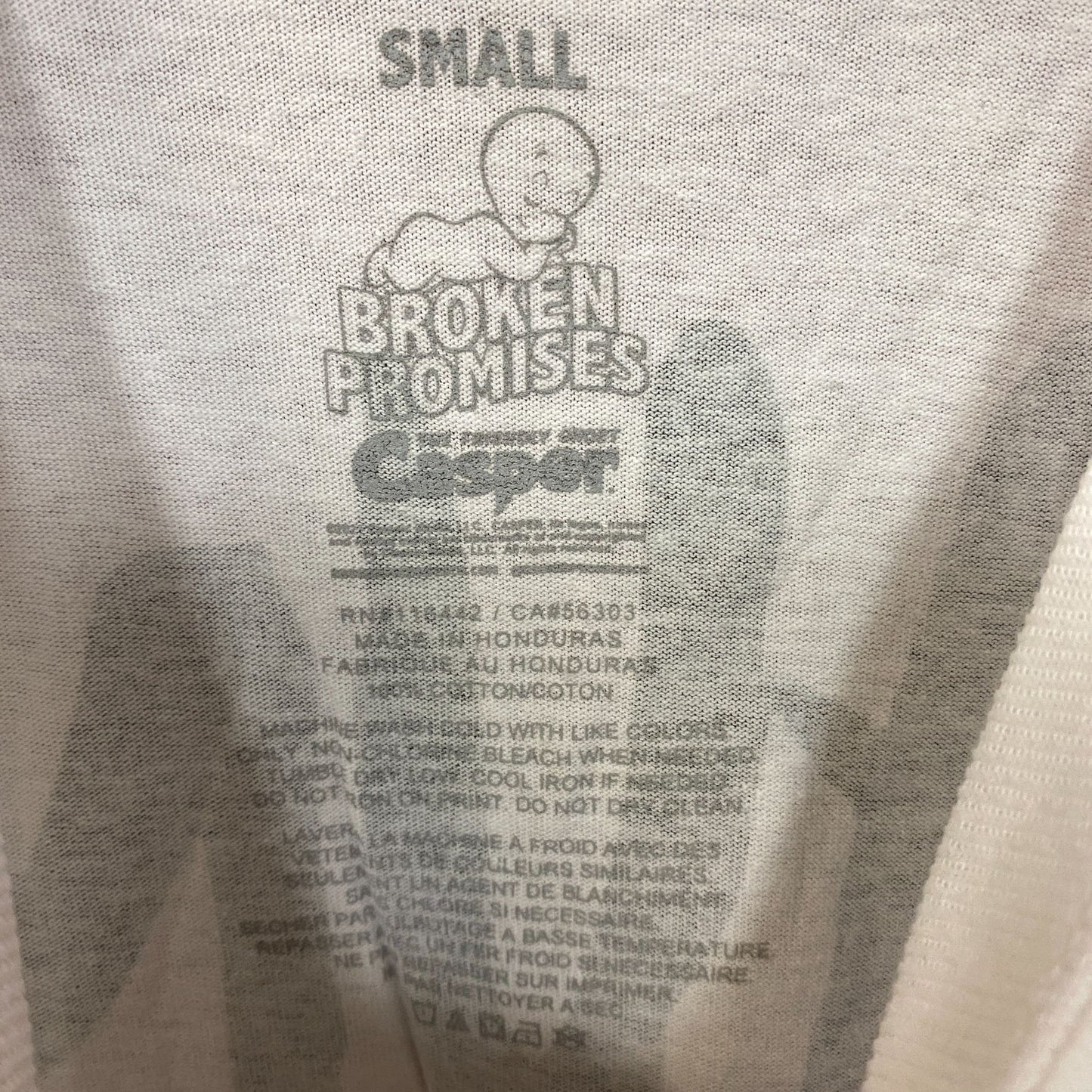 Broken Promises x Casper Haunt Me Baby T-Shirt Small