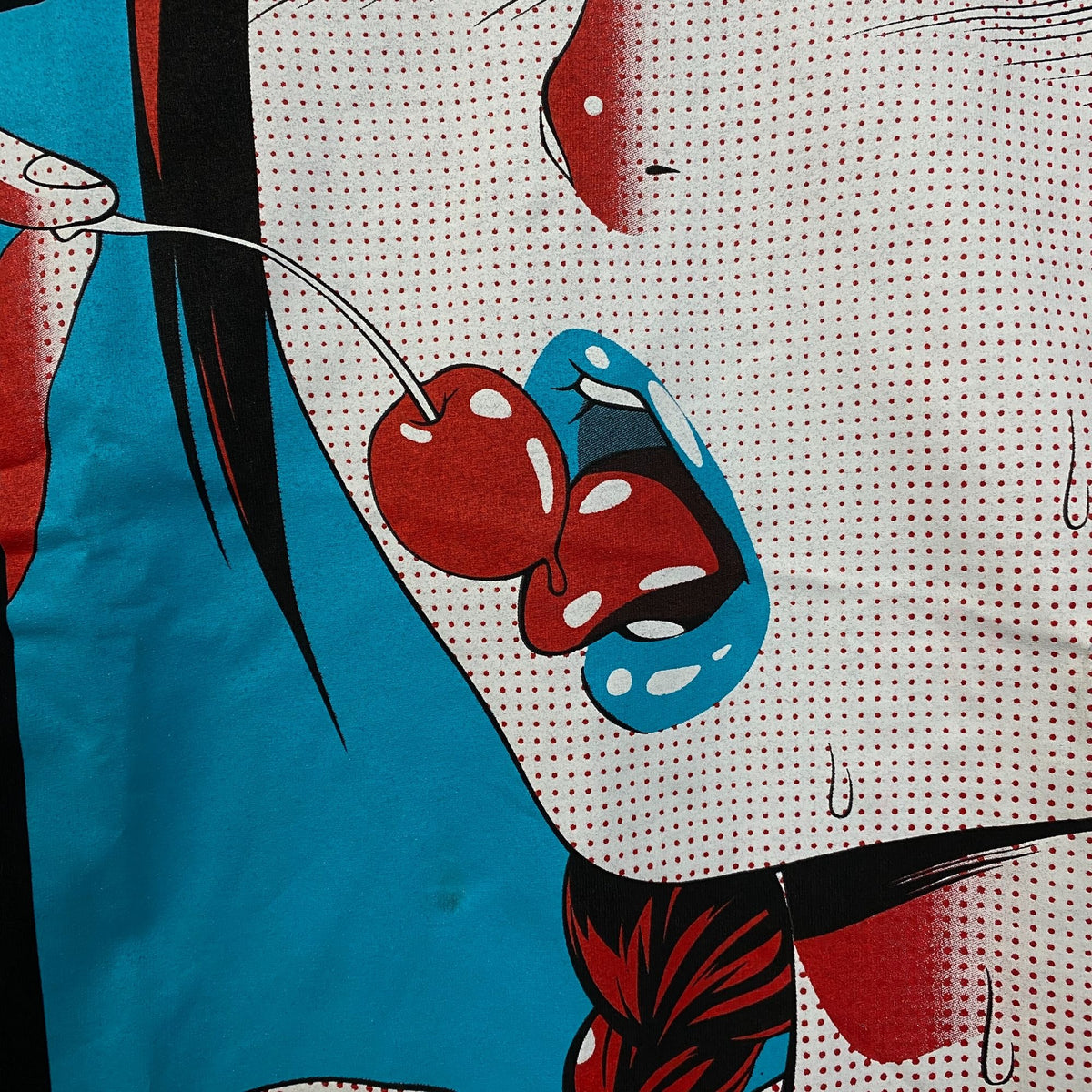 Bad Habits: Welcome to Heartbreak "Cherry Girl" Graphic T-Shirt Medium