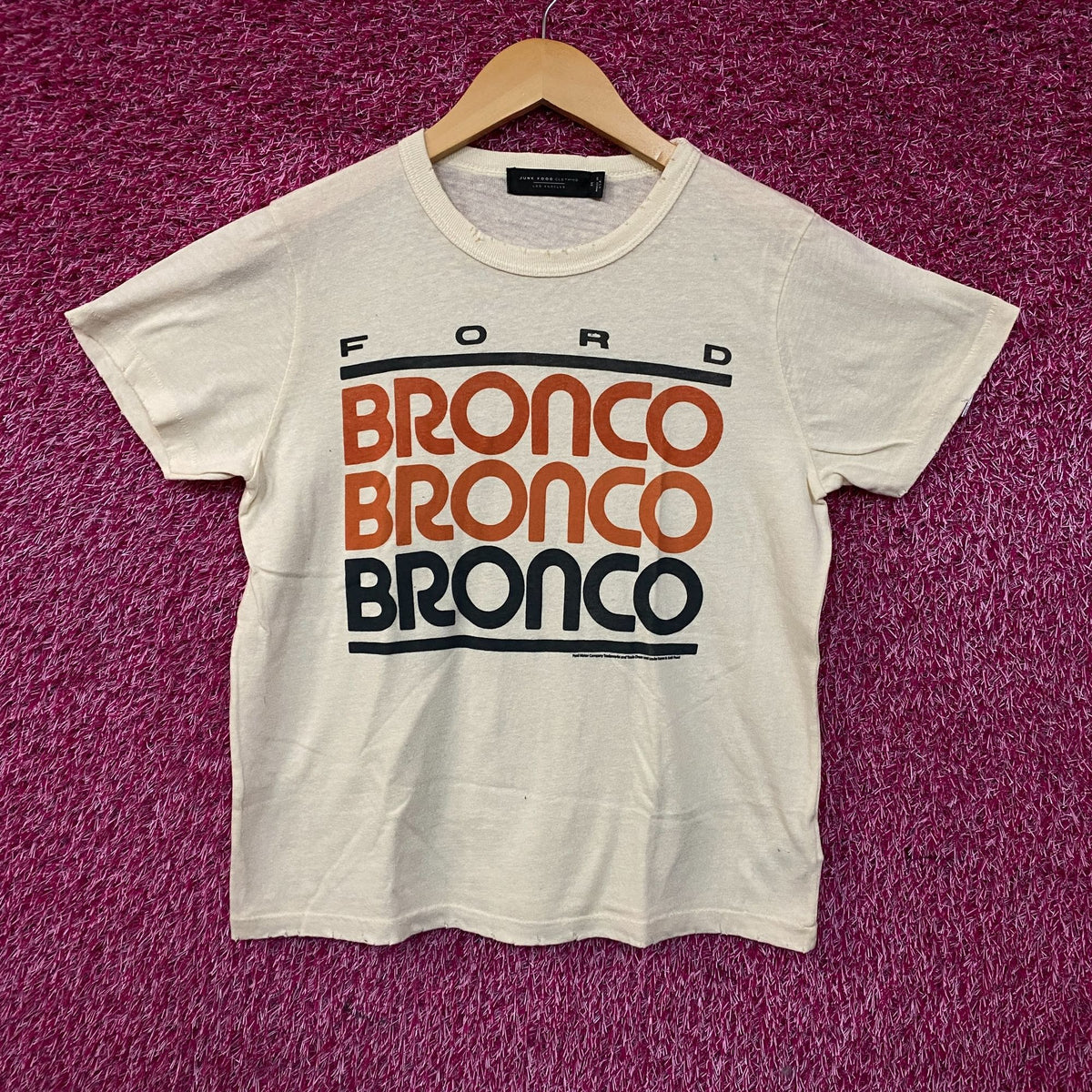 Junk Food Clothing Women's Ford Bronco Original Tee Medium