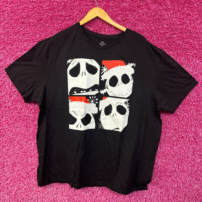 Jack Skellington Sandy Claws Emotions T-shirt size 2XL