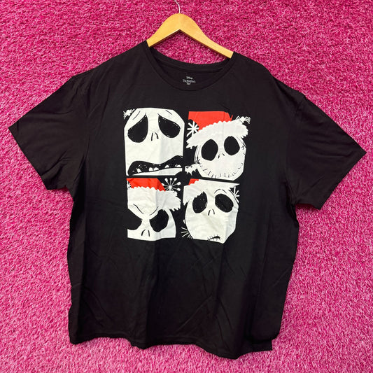 Jack Skellington Sandy Claws Emotions T-shirt size 2XL