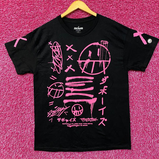 Juice Wrld The Boys Street Vandal Saturday's Are For The Boys T-Shirt Large