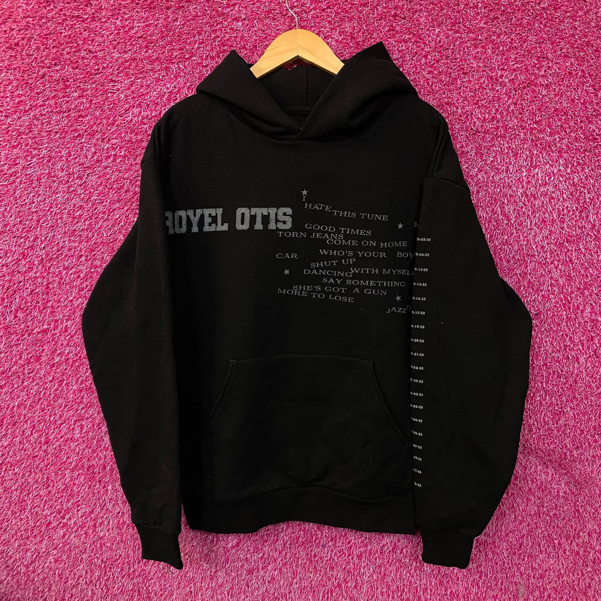 Royel Otis Meet Me In The Car Tour Hoodie Size Small