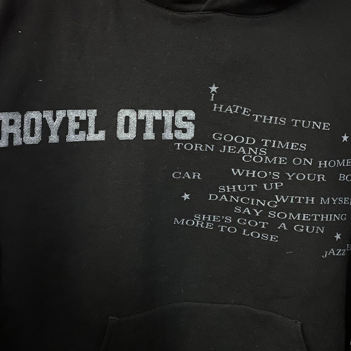 Royel Otis Meet Me In The Car Tour Hoodie Size Small