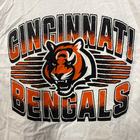 Junk Food Clothing NFL Cincinnati Bengals Cropped Sleeveless T-Shirt 2XL