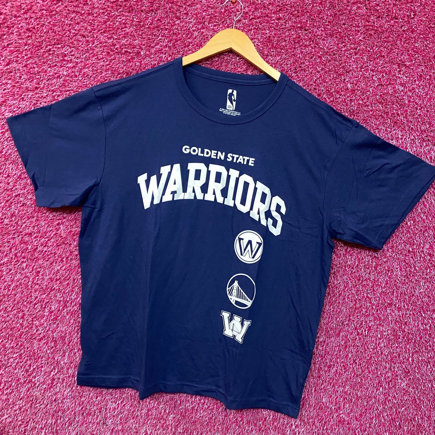 Golden State Warriors NBA Apparel Graphic Logo T-Shirt XL