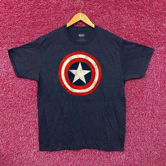 Captain American Shield Marvel Cinematic Universe Tee L
