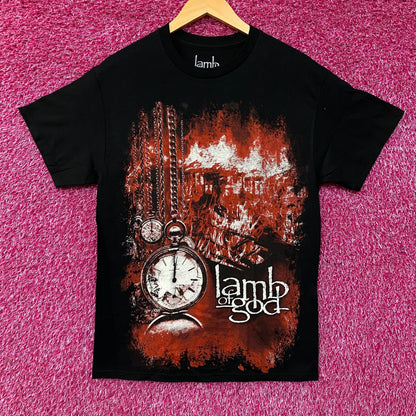 Lamb of God Self-Titled Album Cover Metal Band T-Shirt Medium