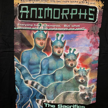 Animorphs The Sacrifice Book Cover Graphic T-Shirt Small