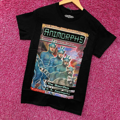 Animorphs The Sacrifice Book Cover Graphic T-Shirt Small