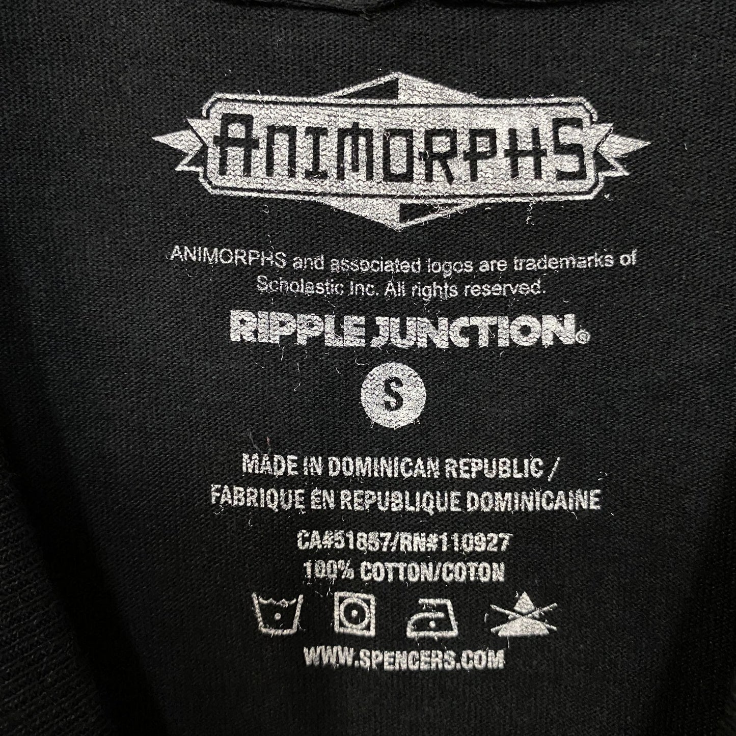 Animorphs The Sacrifice Book Cover Graphic T-Shirt Small
