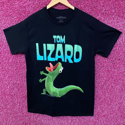 Disney Pixar Hoppers Tom Lizard Graphic T-Shirt Medium