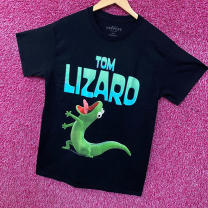 Disney Pixar Hoppers Tom Lizard Graphic T-Shirt Medium