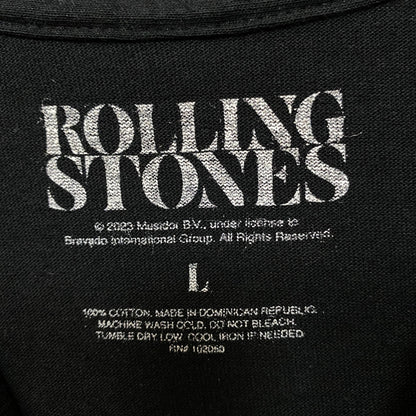 The Rolling Stone Cheeta Print Logo Tshirt size Large