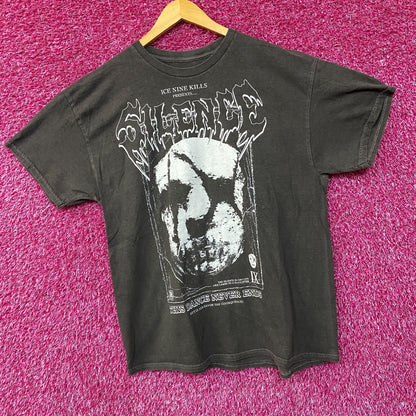 Ice Nine Kills Silence Dance Never End Silence Mask T-Shirt XL