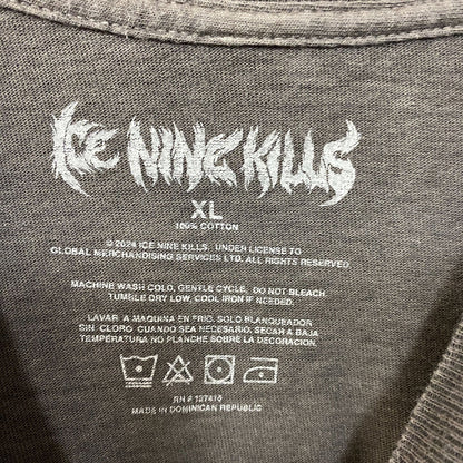 Ice Nine Kills Silence Dance Never End Silence Mask T-Shirt XL