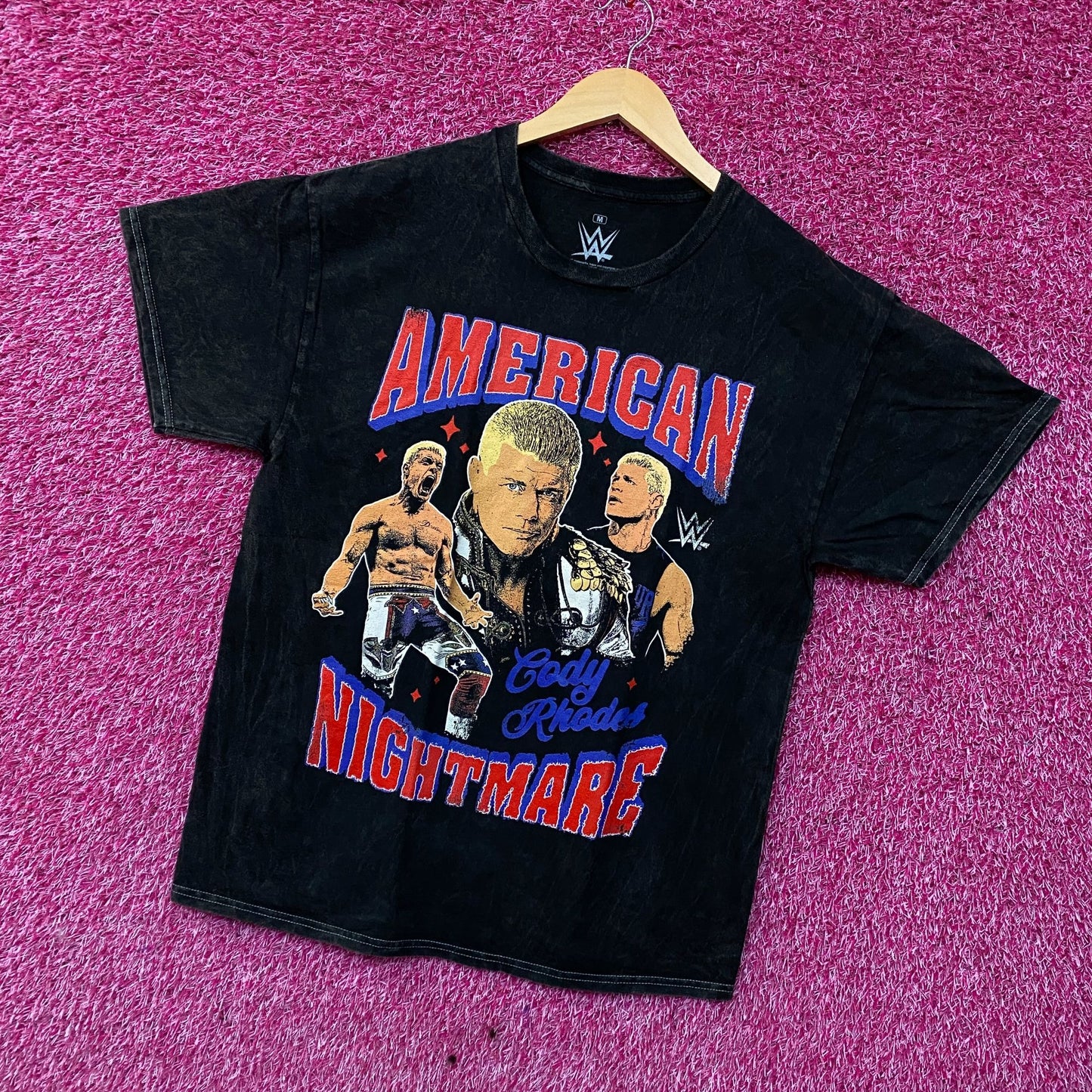 WWE Cody Rhodes American Nightmare Graphic T-Shirt Medium