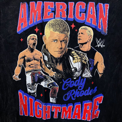 WWE Cody Rhodes American Nightmare Graphic T-Shirt Medium