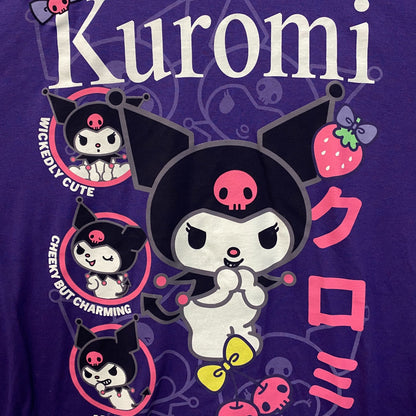Sanrio Kuromi Bioworld Cute Collage T-Shirt XL