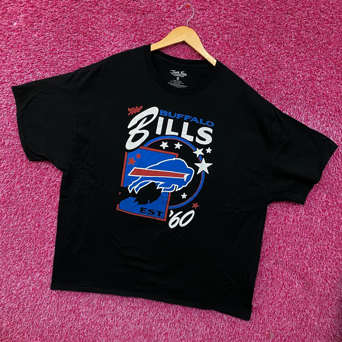 Buffalo Bills EST. 1960 Stars Tshirt size 2XL