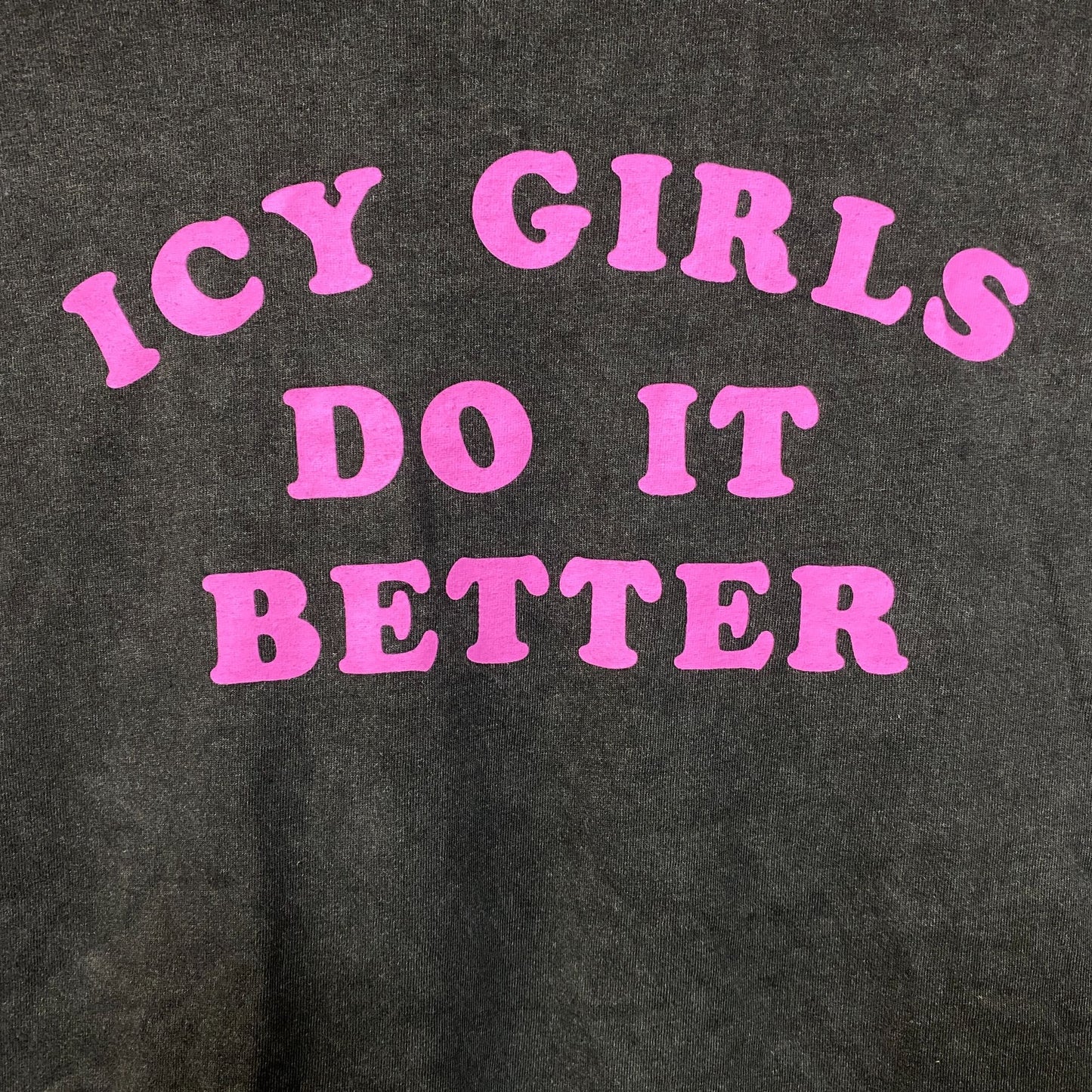 Saweetie Icy Girls Dit It Better Mineral Wash T-Shirt Large