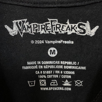 VampireFreaks Gas Mask Post-Apocalypse Graphic T-Shirt Medium