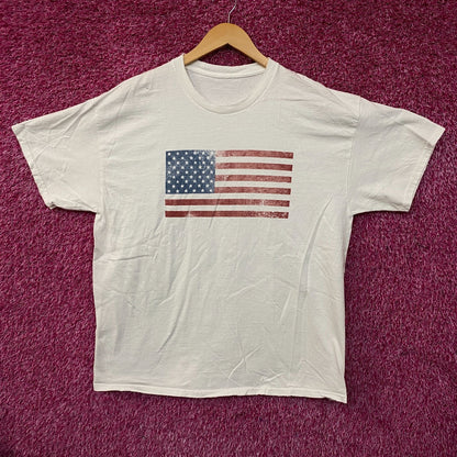 Junk Food Clothing USA American Flag patriotic Tshirt size Medium
