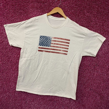 Junk Food Clothing USA American Flag patriotic Tshirt size Medium