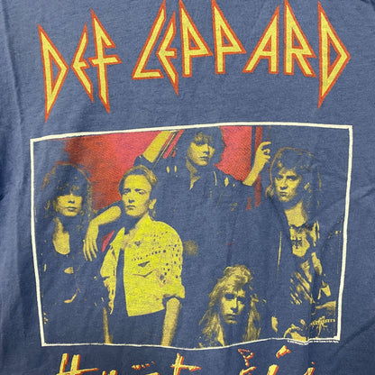 Def Leppard Hysteria Tour Heavy Metal Band T-Shirt Small