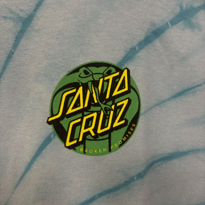 Broken Promises x Santa Cruz tiedye collab tshirt size medium