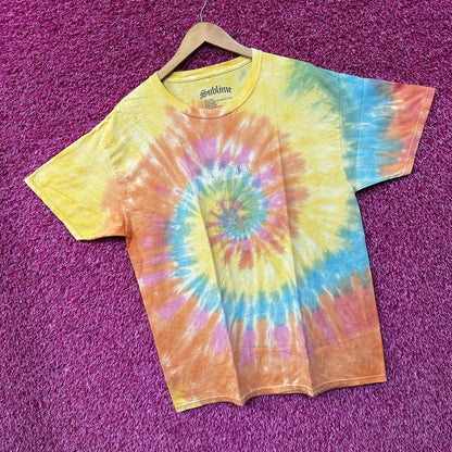 Sublime Embroidered Tie Dye SKa Tshirt Size Medium