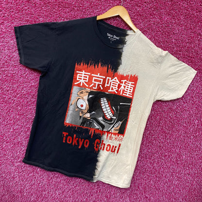 Tokyo Ghoul Ken Kaneki Anime Crunchyroll Split Dye L
