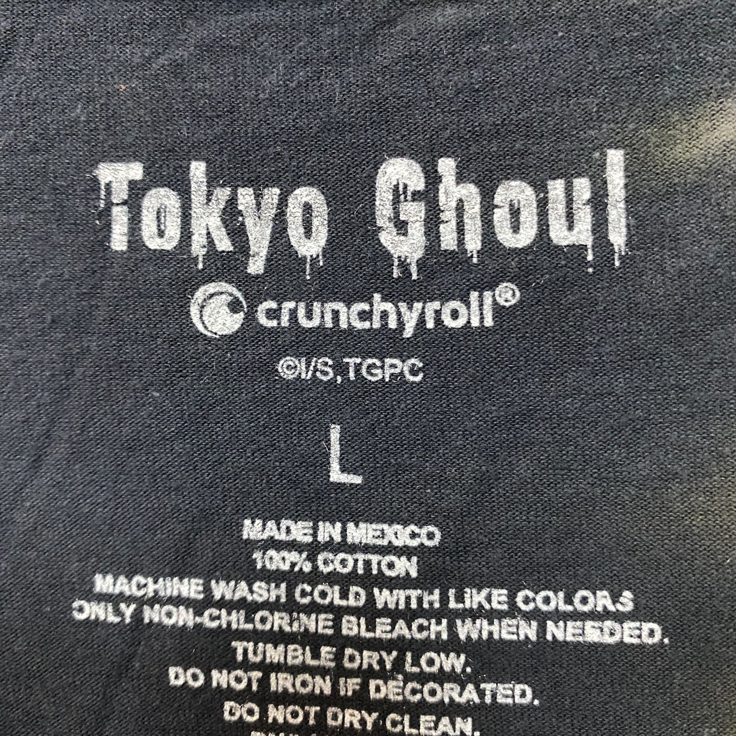 Tokyo Ghoul Ken Kaneki Anime Crunchyroll Split Dye L