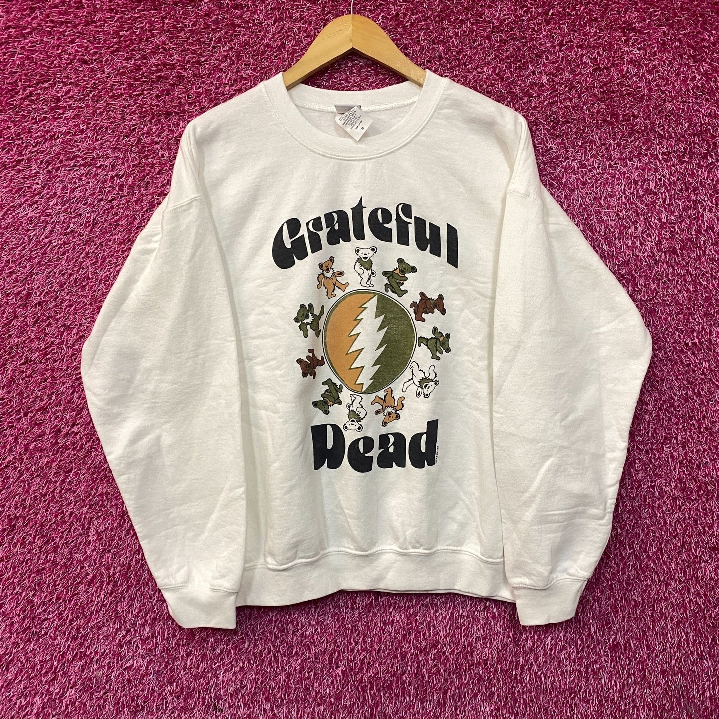 Grateful Dead Dancing Bears crewneck size Medium