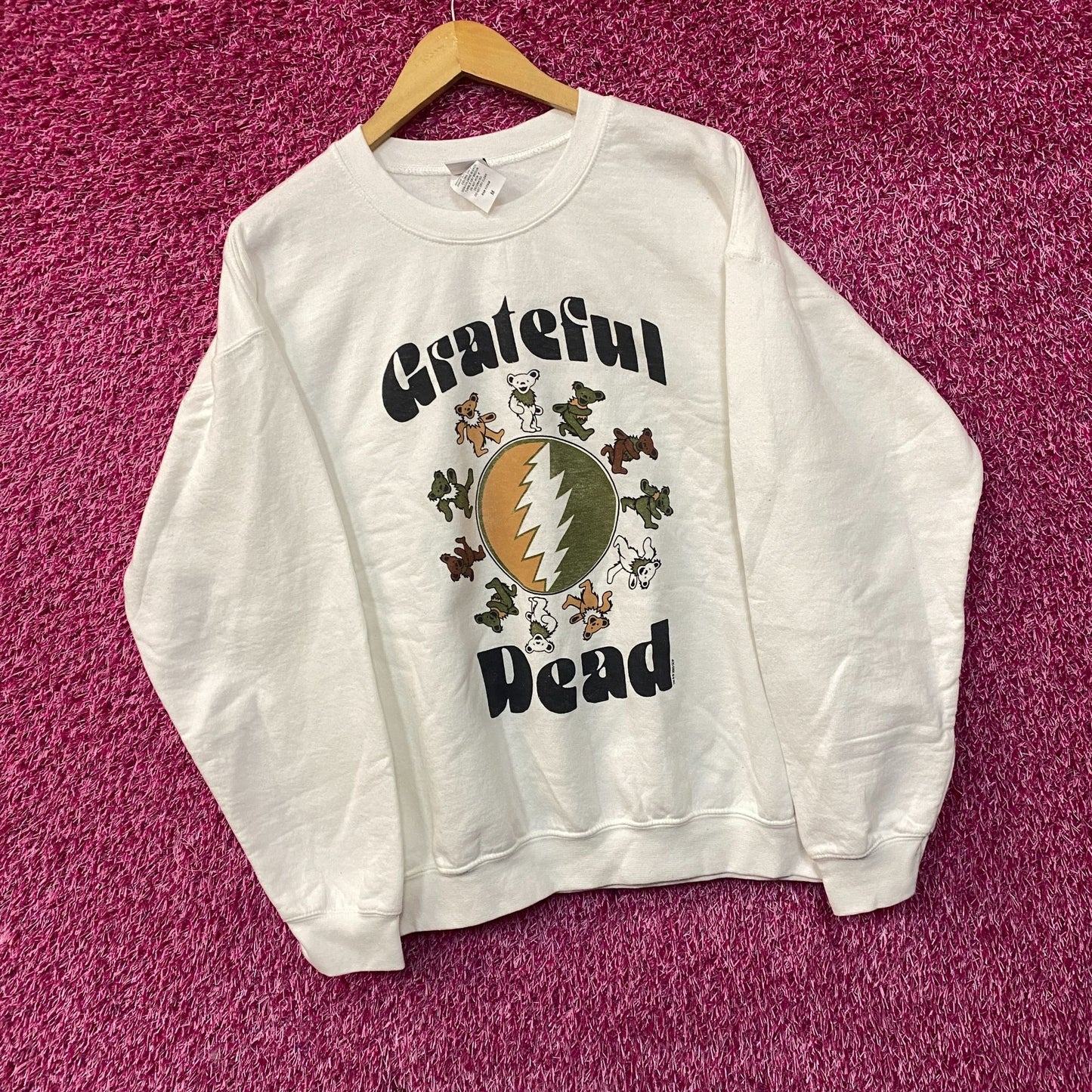 Grateful Dead Dancing Bears crewneck size Medium