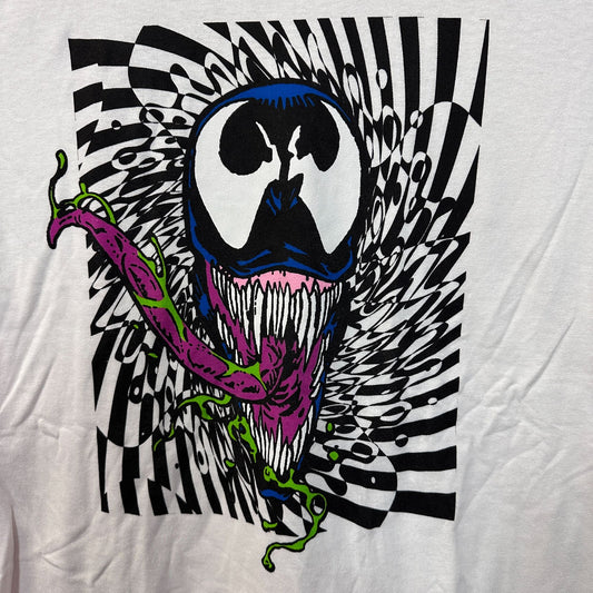 Venom Hypnotic Checkered the Alien Symbiote Marvel Tee L