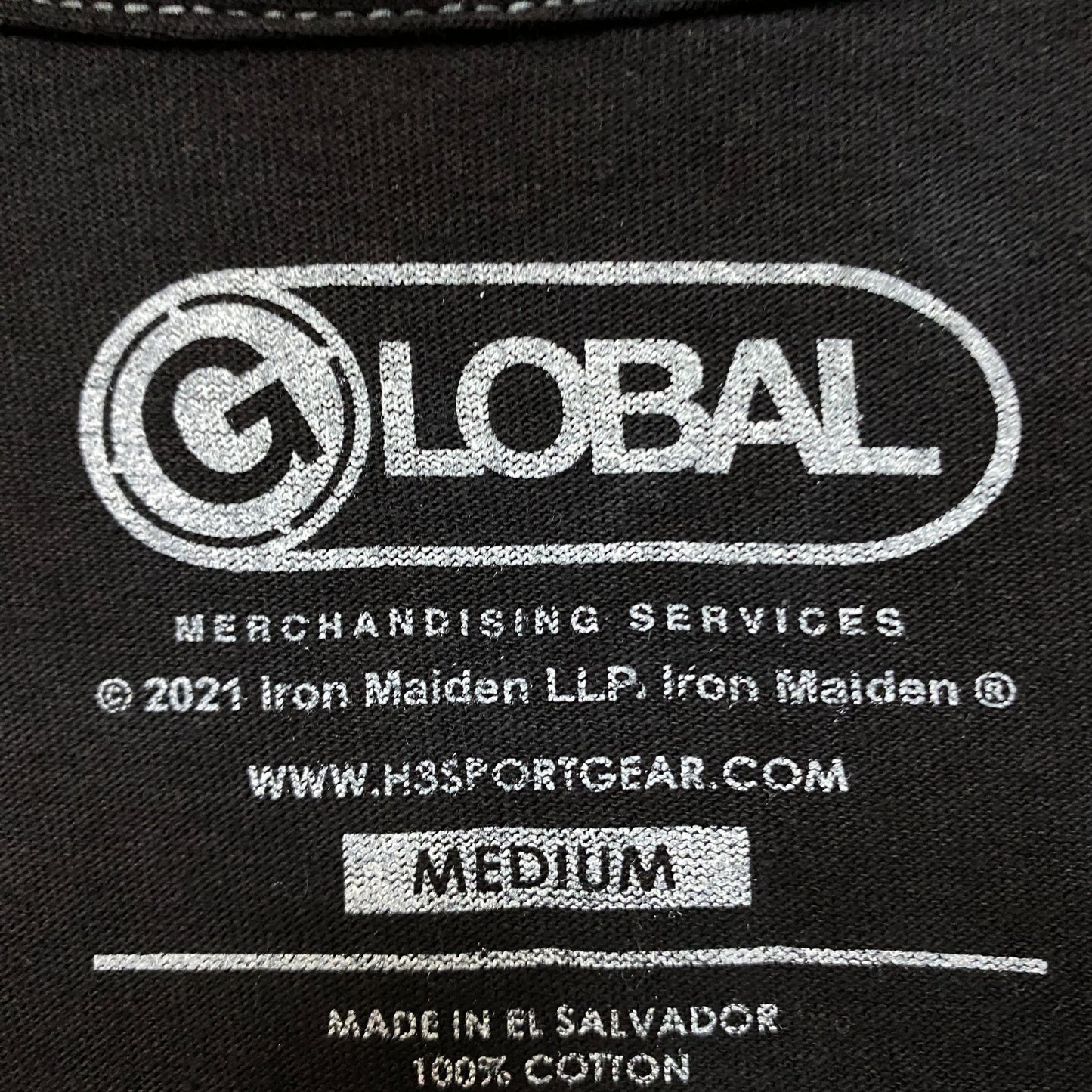 Iron Maiden Killers World Tour 81 Tie Dye Tshirt size Medium